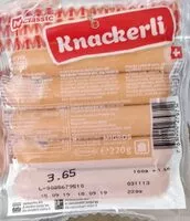 Mängden socker i Knackerli