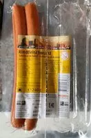 Mängden socker i Rindfleischwurst