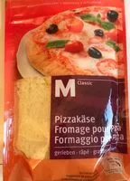 Mängden socker i Fromage pour pizza