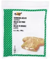 Mängden socker i Délice de porc préfrit