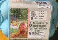 Mängden socker i 3 Schweizer Eier