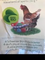 Mängden socker i 4 œufs suisses bio