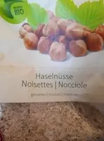 Mängden socker i Haselnüsse gemahlen