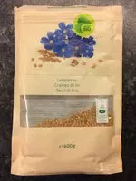 Mängden socker i Graines de lin doré bio