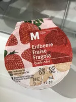 Mängden socker i Séré Fraise Migros