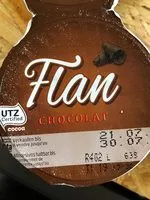 Mängden socker i flan CHOCOLAT