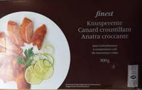 Mängden socker i Canard croustillant