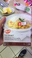Mängden socker i Riz Casimir - Emincé de poulet au curry avec riz