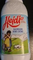 Mängden socker i Heidi demi-crème