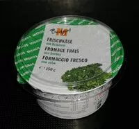Mängden socker i Fromage frais aux herbes