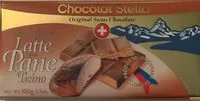 Mängden socker i Cioccolato al latte con pane