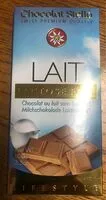 Mängden socker i Chocolat Au lait sans lactose