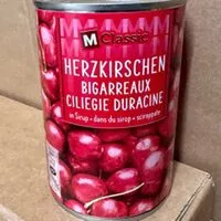 Mängden socker i Herzkirschen
