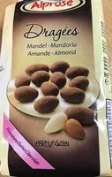 Mängden socker i Alprose Dragess Kakao Mandel