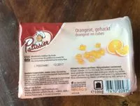 Mängden socker i Patissier Orangeat,gehackt