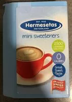 Mängden socker i Hermessetas