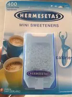 Mängden socker i Hermesetas Mini Sweeteners