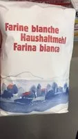 Mängden socker i Farine blanche