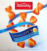 Mängden socker i FEUILLETY'S SEL 75G - KAMBLY - 75g