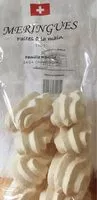 Mängden socker i Meringues