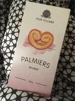 Mängden socker i Palmiers