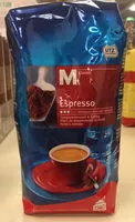 Mängden socker i Espresso moulu