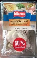 Mängden socker i Wurst Käse Salat