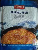 Mängden socker i Original Rösti