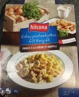 Mängden socker i Emincé à la crème et Knöpfli
