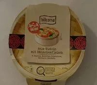 Mängden socker i Asia-Nudeln mit Hähnchenfleisch