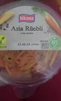 Mängden socker i Asia carottes