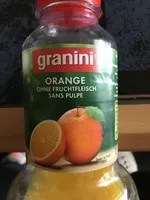 Mängden socker i Orange sans pulpe