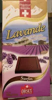 Mängden socker i Chocolat noir à la lavande