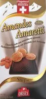 Mängden socker i Amandes amaretti