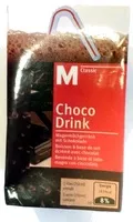 Mängden socker i Chocolat drink