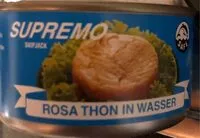 Mängden socker i Rosa thon au naturel