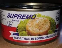 Mängden socker i Thon rosé à l'huile de tournesol