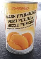 Mängden socker i Demi Pêches au sirop léger