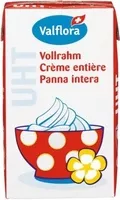 Mängden socker i Crème entière UHT 250 ml