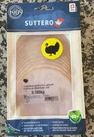 Mängden socker i Poitrine de dinde fumé, cuit