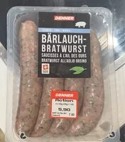 Mängden socker i Saucisse a l’ail des ours
