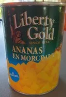 Mängden socker i Ananas en morceaux