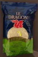 Mängden socker i reis gluant blanc