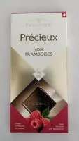 Mängden socker i Chocolat bPrécieux Noir Framboises