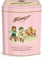 Mängden socker i Favarger Metal Tin Drinking Chocolate