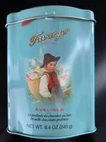 Mängden socker i Avelines Boîte Héritage Favarger 240 GR, 1 Boîte