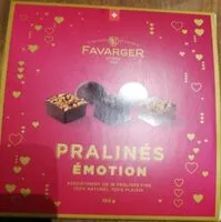 Mängden socker i Pralinés Emotion