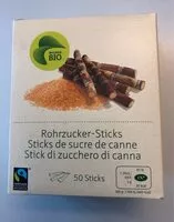 Mängden socker i Sticks de sucre de canne