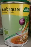 Mängden socker i Bouillon herbamare