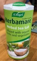 Mängden socker i Herbed sea salt
